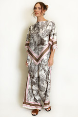 Leopard Print Tunic and Trouser Set