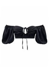 Keyhole Bardot Crop Top