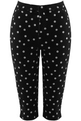 Polka Dot Capri Jegging 