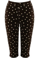 Polka Dot Capri Jegging 