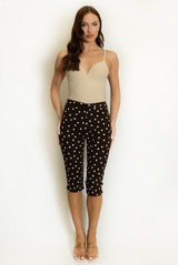 Polka Dot Capri Jegging 