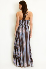 Asymmetric One Shoulder Top and Skirt