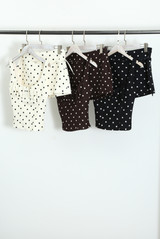 Polka Dots Crop Top and Mini Skirt Set(PRE ORDER)