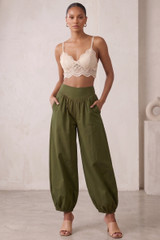 Balloon Hem Trouser