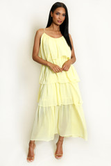 Tiered Cami Maxi Dress