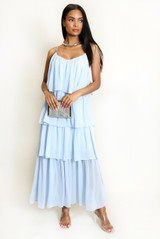 Tiered Cami Maxi Dress