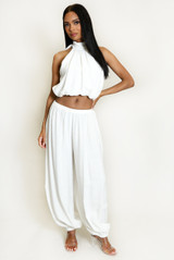 Balloon Hem Trousers