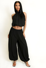 Balloon Hem Trousers