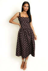 Polka Dot Skater Dress