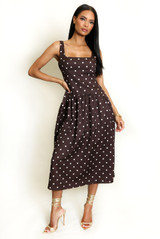 Polka Dot Skater Dress