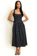 Polka Dot Skater Dress