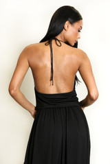 Cowl Halterneck Top