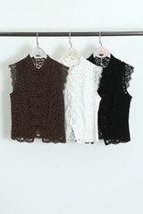 Lace Mandarin Waistcoat