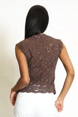 Lace Mandarin Waistcoat