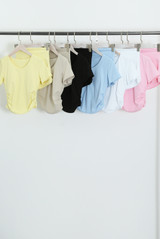 Side Gathered Top and Shorts Set