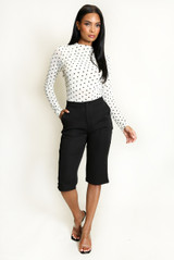 Tailored Capri Pants