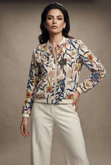 Bloom Floral Bomber Jacket