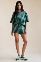 Striped Casual Shorts