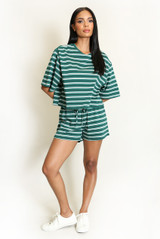 Striped Casual Shorts