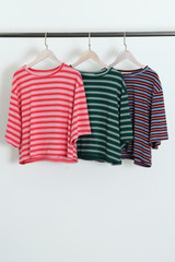 Striped Oversize Tee Shirt