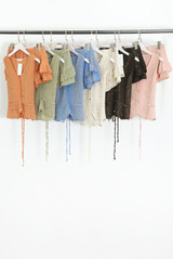 Threaded Waistcoat and Ruffle Skirt Set