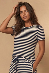 Stripes Crew Neck Top