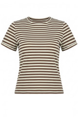 Stripes Crew Neck Top