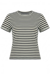 Stripes Crew Neck Top