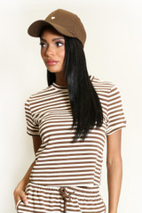 Stripes Crew Neck Top