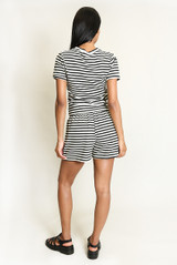 Stripes Casual Shorts
