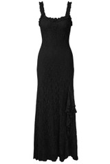 Lace Split Front Maxi Dress