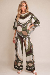 Pucci Pattern Tunic and Trouser Set