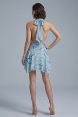 Abstract Halter Playsuit