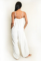 Crochet Bodice Jumpsuit