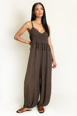 Crochet Bodice Jumpsuit