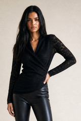 Lace Wrap Over Top