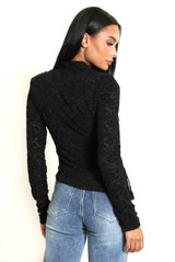 Lace Wrap Over Top