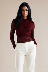 Polka Dot Long Sleeve Bodysuit