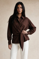 Tie Front Blouse