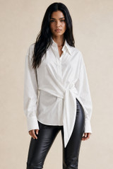 Tie Front Blouse