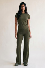 Sculpt Wide Leg Active Trousers