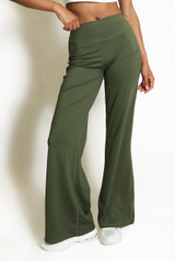 Sculpt Wide Leg Active Trousers