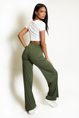 Sculpt Wide Leg Active Trousers