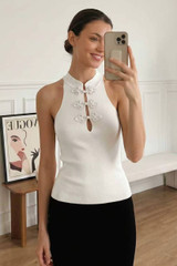 Loop Closure Knit Top