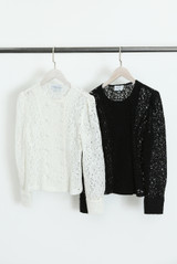 Double Breasted Lace Jacket