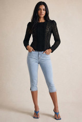 Double Breasted Lace Jacket