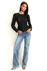 Double Breasted Lace Jacket