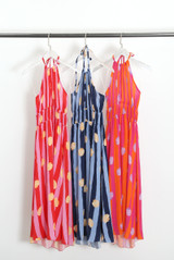 Stripes Halter Maxi