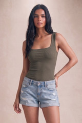 Square Neck Top