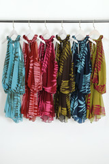 Tropical Chiffon Halterneck Playsuit